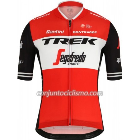 Maillot mangas cortas 2019 Trek-Segafredo N001